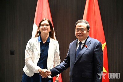 View - 	Chủ tịch Quốc hội Trần Thanh Mẫn hội kiến Chủ tịch Hạ viện Thụy Sĩ